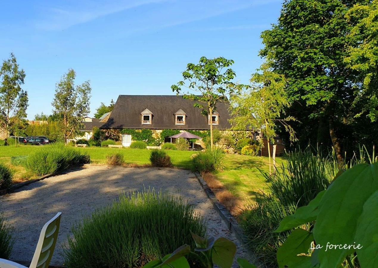 La Forcerie Maison D'Hotes Et Spa Châtelais Exterior foto